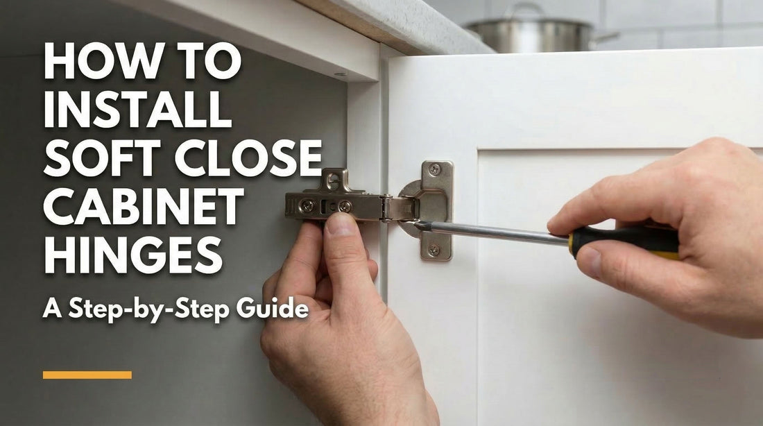 How to Install Soft Close Cabinet Hinges: A Step-by-Step Guide