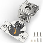 Furniware 105-Degree 1-3/8 Inch Closing Speed Control Overlay Soft Close 4D Adjustment Cabinet Hinge - Furniware