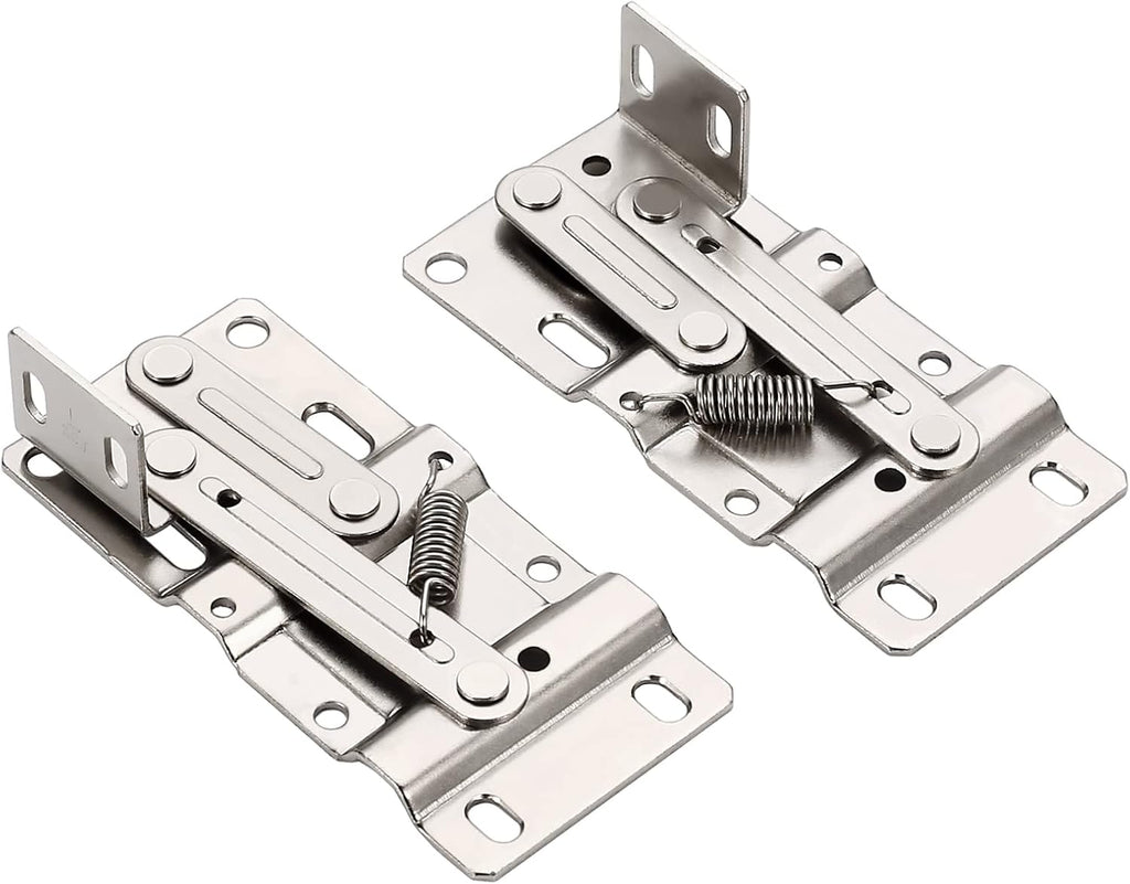 Furniware Tip Out Tray Hinges, Standard Sink Hinges for Sink-Front Drawer, Steel - Furniware