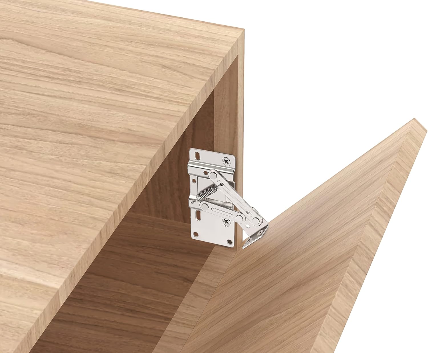 Furniware Tip Out Tray Hinges, Standard Sink Hinges for Sink-Front Drawer, Steel - Furniware