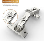 Furniware 135-Degree Lazy Susan Full Overlay Hinges Combination with Screws(Regular) - Furniware