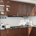 Furniware Champagne Bronze Stepped Cabinet Pull Handles - Furniware