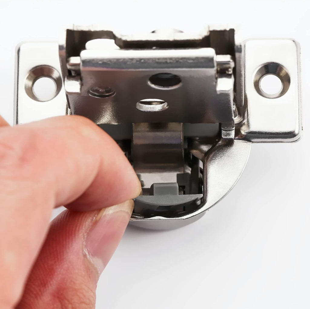 Furniware 105-Degree 3/4 Inch Closing Speed Control Overlay Soft Close 4D Adjustment Cabinet Hinge - Furniware