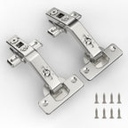 Furniware 135-Degree Lazy Susan Full Overlay Hinges Combination with Screws(Regular) - Furniware