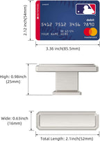Furniware Brushed Satin Nickel Stepped Cabinet Pull Handles - Furniware