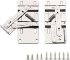 Furniware Tip Out Tray Hinges, Standard Sink Hinges for Sink-Front Drawer, Steel - Furniware