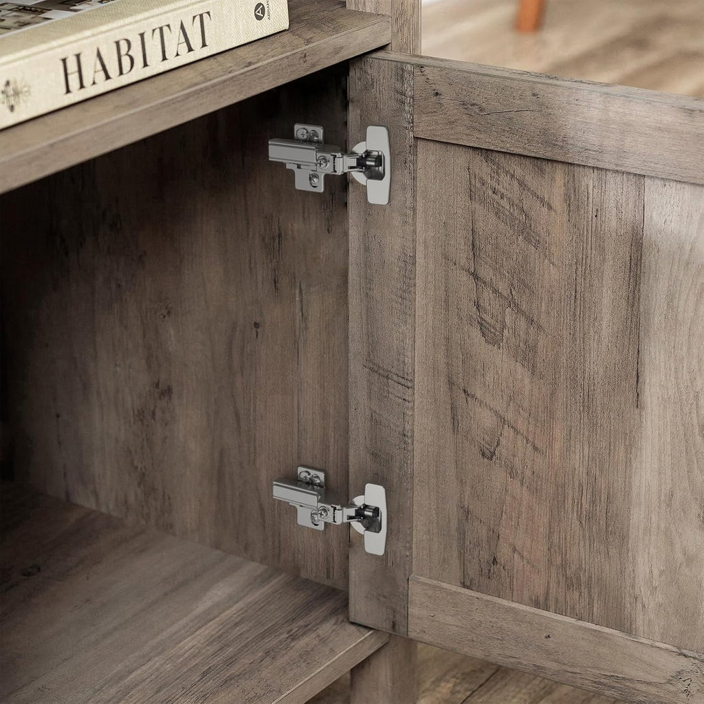 Furniware 45~110 Degree Frameless Inset Soft Close Speed Control 4D Adjustment European Clip-On Cabinet Hinges - Furniware